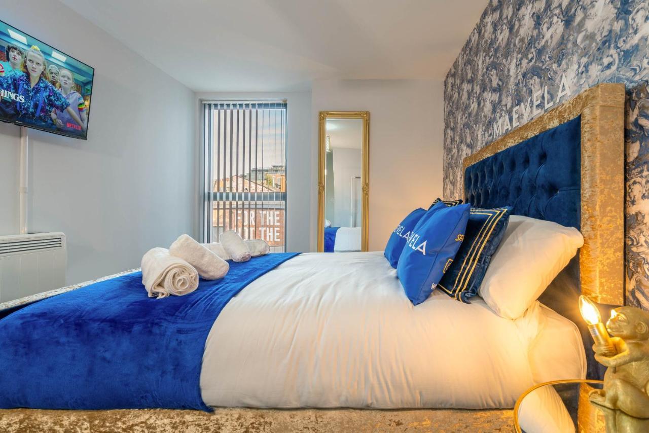 Maevela Apartments - Huge 7Ft Emperor Luxury 2 Bed Apartment - With Parking - New Build - City Centre, Digbeth - Rooftop Terrace - Ps4 & Smart Tv'S Birmingham Exterior photo