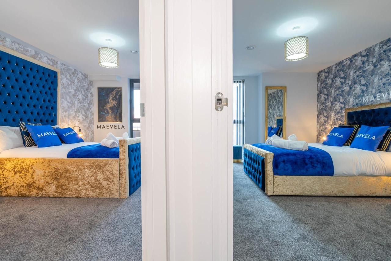 Maevela Apartments - Huge 7Ft Emperor Luxury 2 Bed Apartment - With Parking - New Build - City Centre, Digbeth - Rooftop Terrace - Ps4 & Smart Tv'S Birmingham Exterior photo
