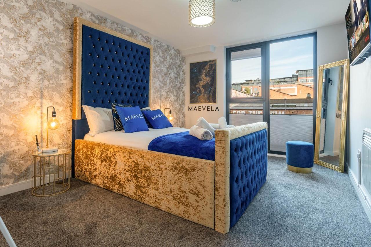 Maevela Apartments - Huge 7Ft Emperor Luxury 2 Bed Apartment - With Parking - New Build - City Centre, Digbeth - Rooftop Terrace - Ps4 & Smart Tv'S Birmingham Exterior photo