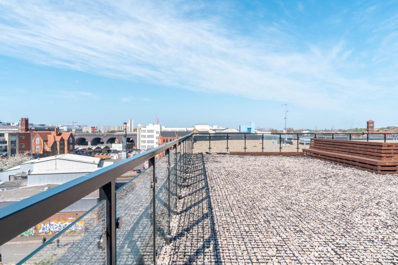 Maevela Apartments - Huge 7Ft Emperor Luxury 2 Bed Apartment - With Parking - New Build - City Centre, Digbeth - Rooftop Terrace - Ps4 & Smart Tv'S Birmingham Exterior photo