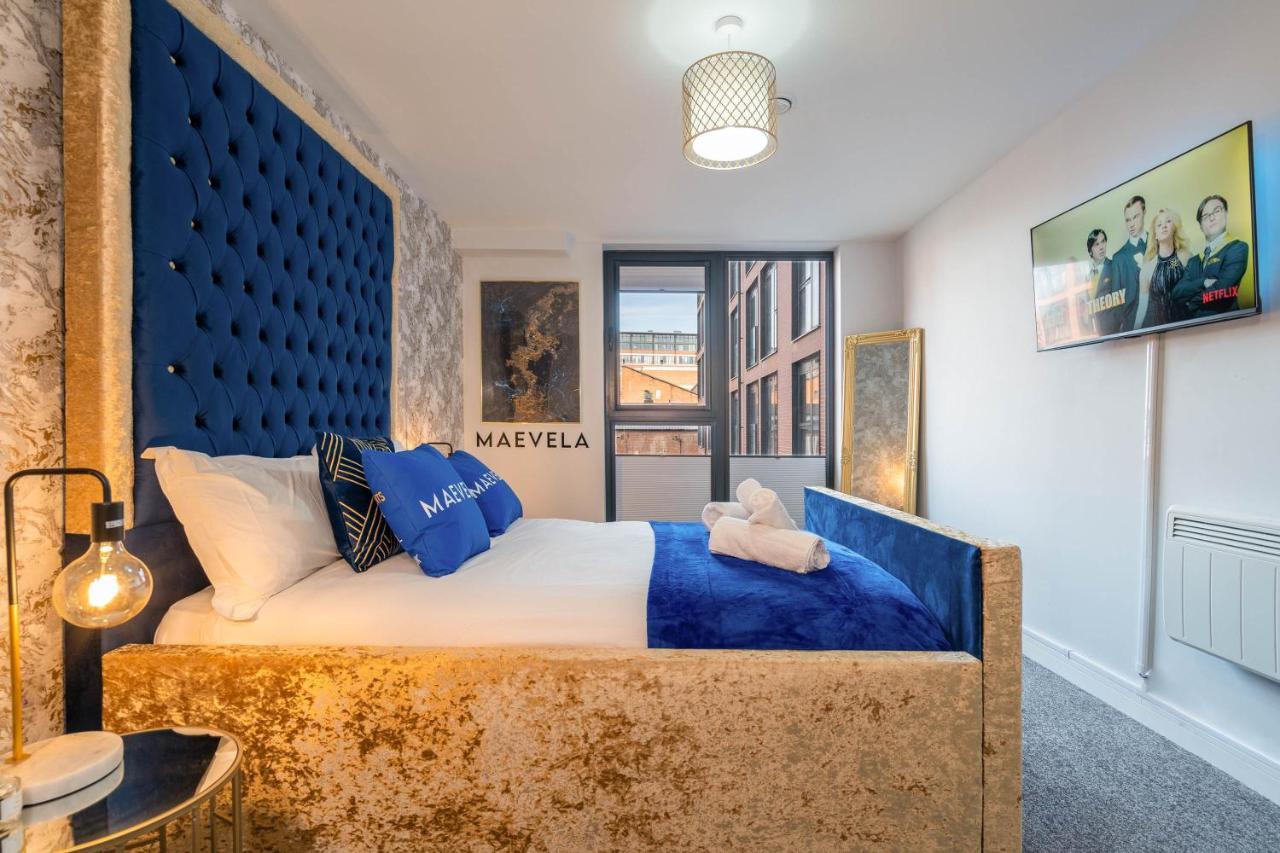 Maevela Apartments - Huge 7Ft Emperor Luxury 2 Bed Apartment - With Parking - New Build - City Centre, Digbeth - Rooftop Terrace - Ps4 & Smart Tv'S Birmingham Exterior photo