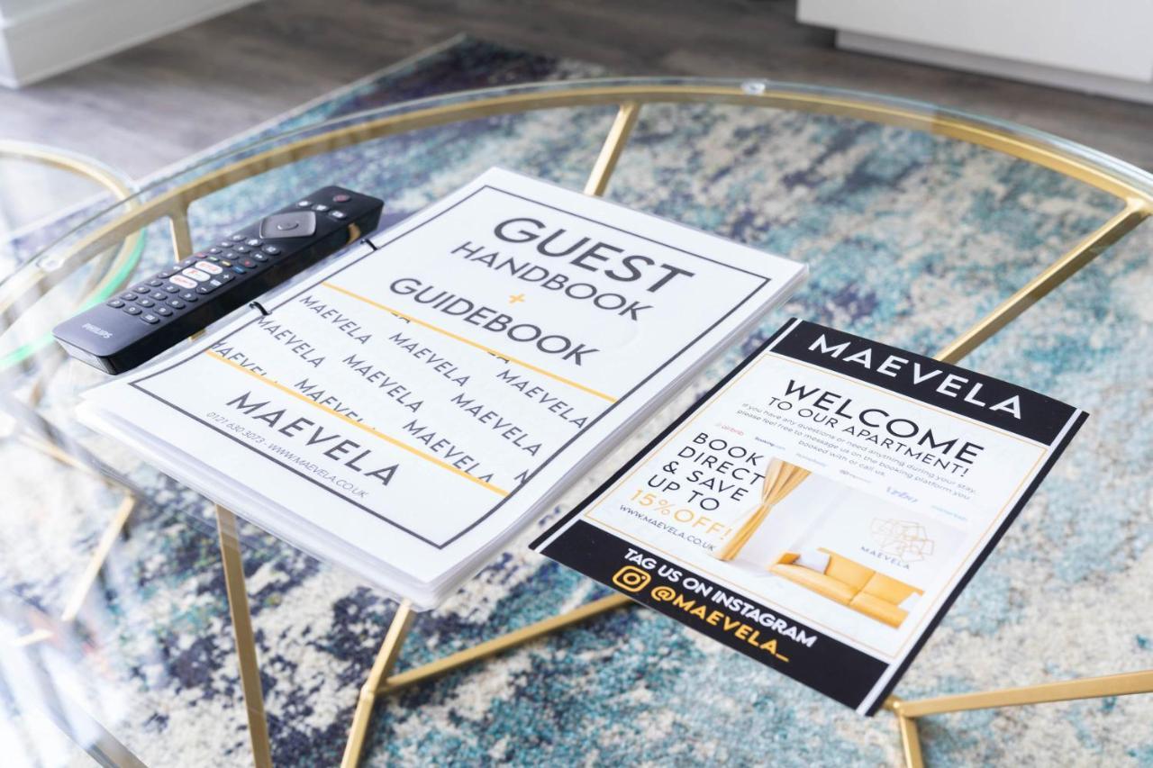 Maevela Apartments - Huge 7Ft Emperor Luxury 2 Bed Apartment - With Parking - New Build - City Centre, Digbeth - Rooftop Terrace - Ps4 & Smart Tv'S Birmingham Exterior photo